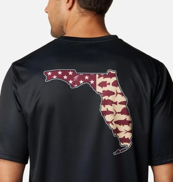 Men Collegiate PFG Terminal Tackle™ Short Sleeve Shirt – Florida State Men Collegiate PFG Terminal Tackle™ Short Sleeve Shirt – Florida State