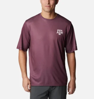 Men Collegiate PFG Terminal Tackle™ Short Sleeve Shirt – Texas A&M