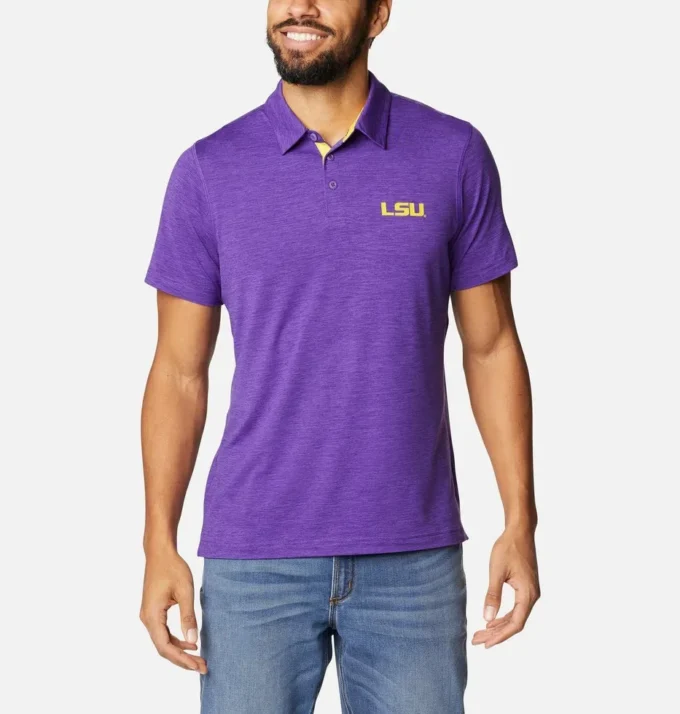 Men Collegiate Tech Trail™ Polo – LSU