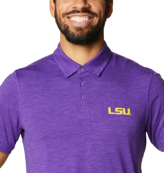 Men Collegiate Tech Trail™ Polo – LSU