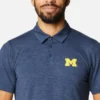 Men Collegiate Tech Trail™ Polo – Michigan