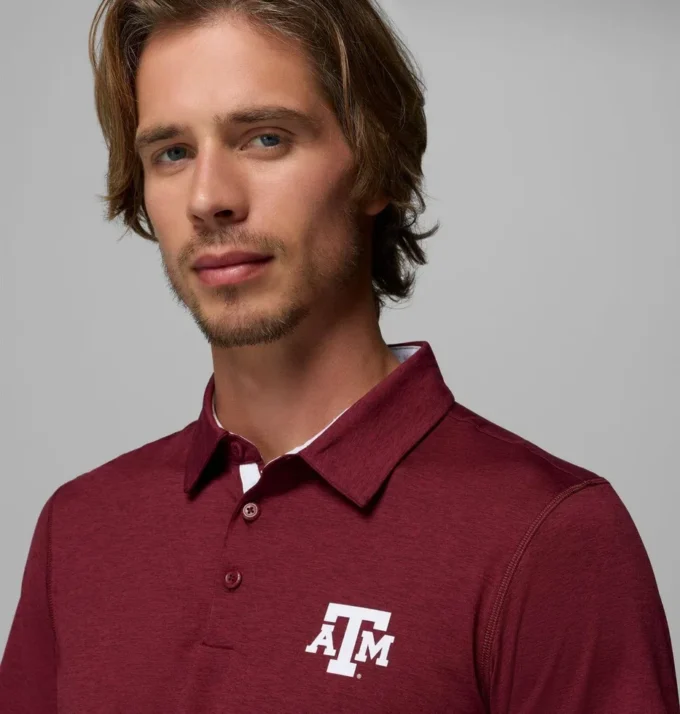 Men Collegiate Tech Trail™ Polo – Texas A&M