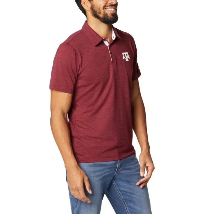 Men Collegiate Tech Trail™ Polo – Texas A&M