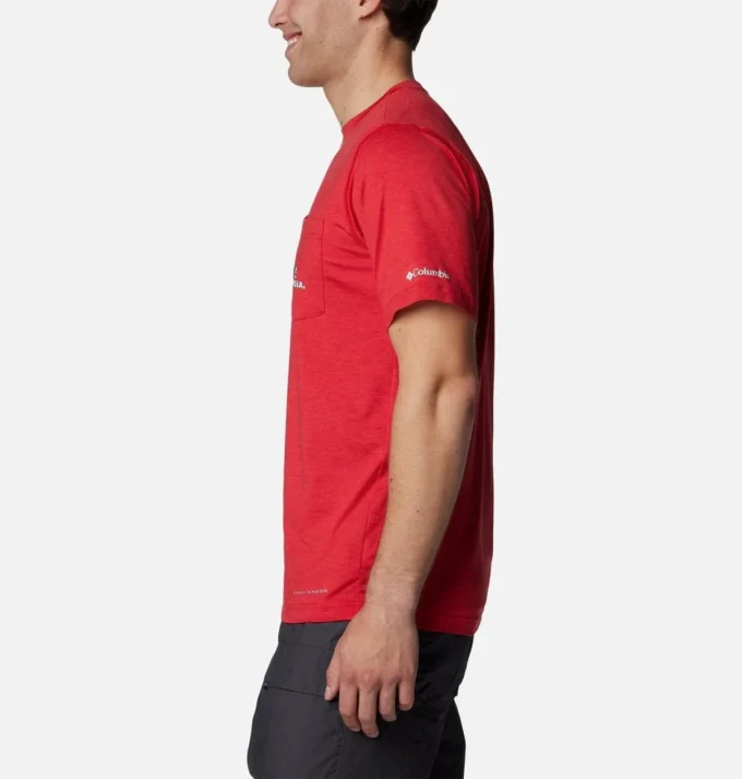 Men Collegiate Tech Trail™ Short Sleeve Shirt – Georgia