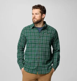 Men Cornell Woods™ Flannel Long Sleeve Shirt