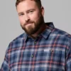 Men Cornell Woods™ Flannel Long Sleeve Shirt – Big