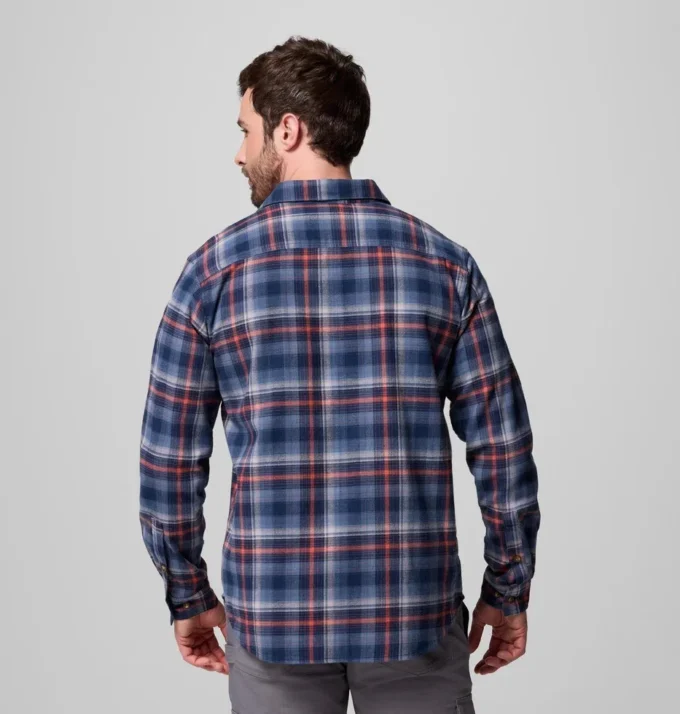 Men Cornell Woods™ Flannel Long Sleeve Shirt – Tall