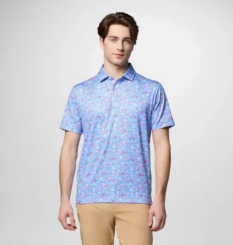 Men Countryside Green Polo