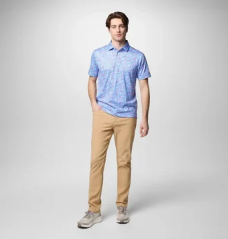 Men Countryside Green Polo