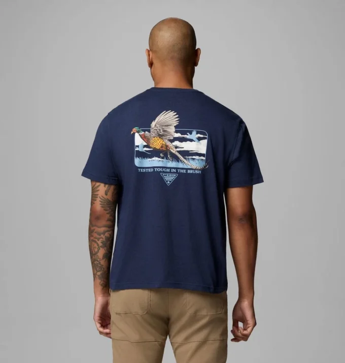 Men Covey Pheasant PHG Short Sleeve T-Shirt