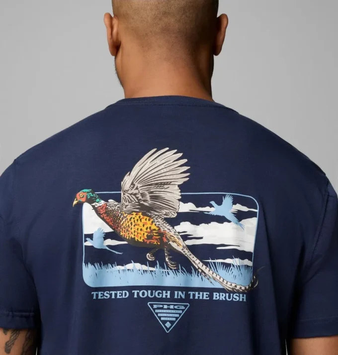 Men Covey Pheasant PHG Short Sleeve T-Shirt