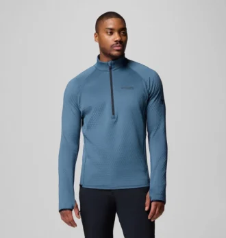 Men Crystal Leaf™ Omni-Heat™ Helix Half Zip Pullover