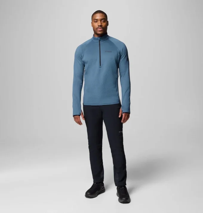 Men Crystal Leaf™ Omni-Heat™ Helix Half Zip Pullover Men Crystal Leaf™ Omni-Heat™ Helix Half Zip Pullover