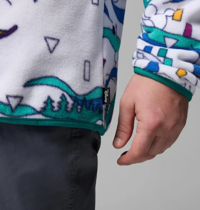 Men CSC x Disney Half Snap Fleece – Big