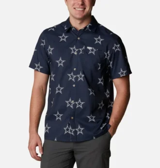 Men Dallas Cowboys PFG Super Slack Tide Shirt