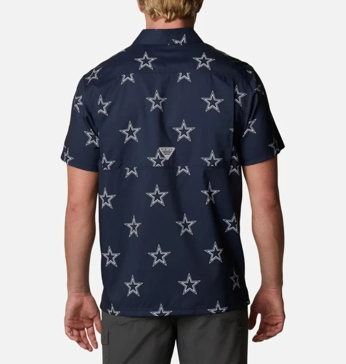Men Dallas Cowboys PFG Super Slack Tide Shirt Men Dallas Cowboys PFG Super Slack Tide Shirt
