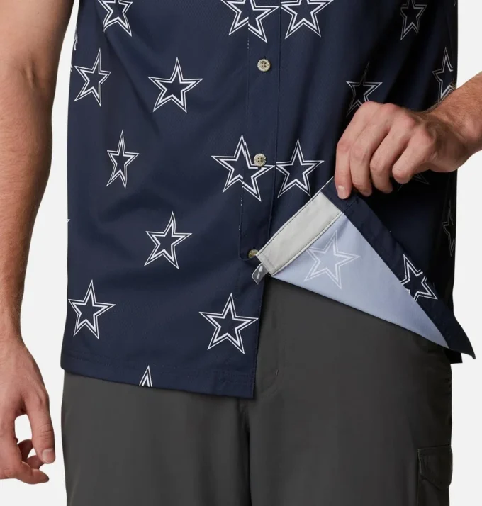 Men Dallas Cowboys PFG Super Slack Tide Shirt Men Dallas Cowboys PFG Super Slack Tide Shirt