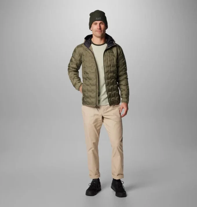 Men Delta Ridge™ II Down Hooded Jacket Men Delta Ridge™ II Down Hooded Jacket