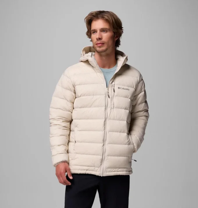 Men Drift Peak™ Stretch Down Hooded Jacket Men Drift Peak™ Stretch Down Hooded Jacket