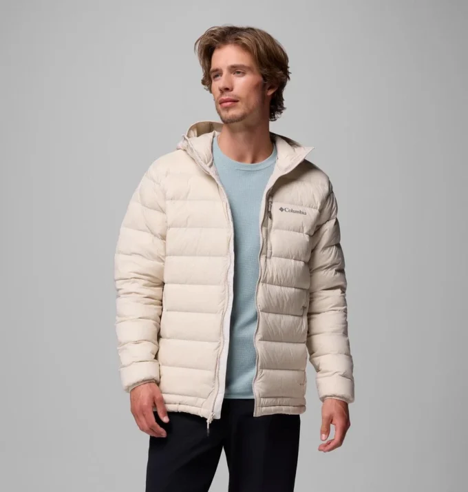 Men Drift Peak™ Stretch Down Hooded Jacket Men Drift Peak™ Stretch Down Hooded Jacket