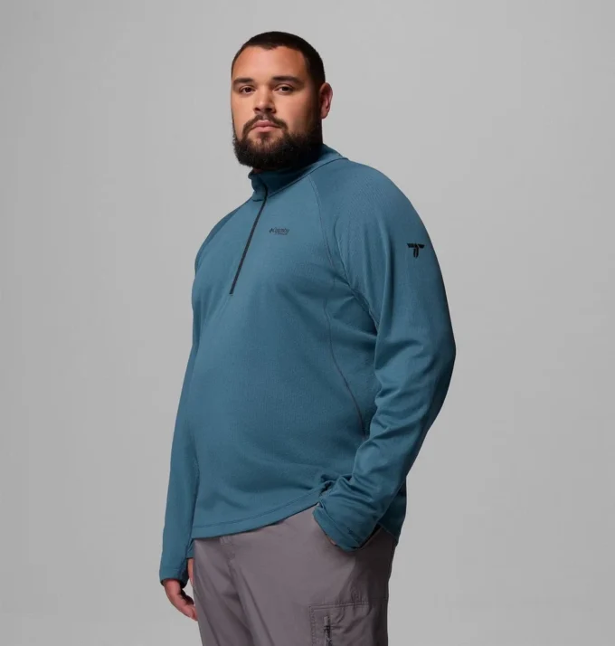 Men DriVenture™ Half Zip Shirt – Big Men DriVenture™ Half Zip Shirt – Big