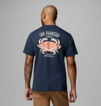 Men Dungeness SF CA CSC Short Sleeve T-Shirt