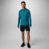Men Endless Trail™ Half Zip Mesh Long Sleeve Shirt Men Endless Trail™ Half Zip Mesh Long Sleeve Shirt