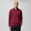 Men Essential Hike™ Grid Fleece Half Zip Pullover Men Essential Hike™ Grid Fleece Half Zip Pullover