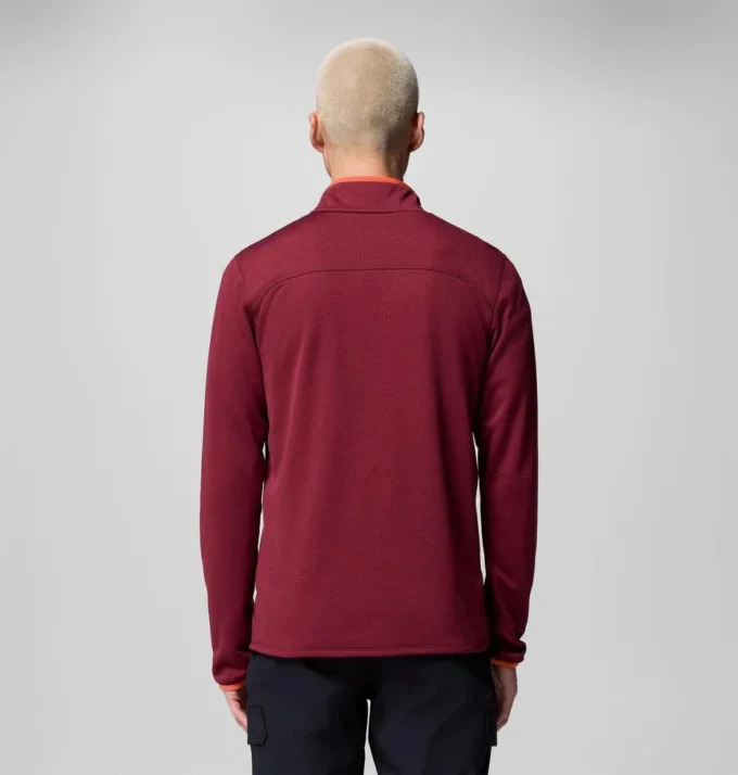 Men Essential Hike™ Grid Fleece Half Zip Pullover Men Essential Hike™ Grid Fleece Half Zip Pullover