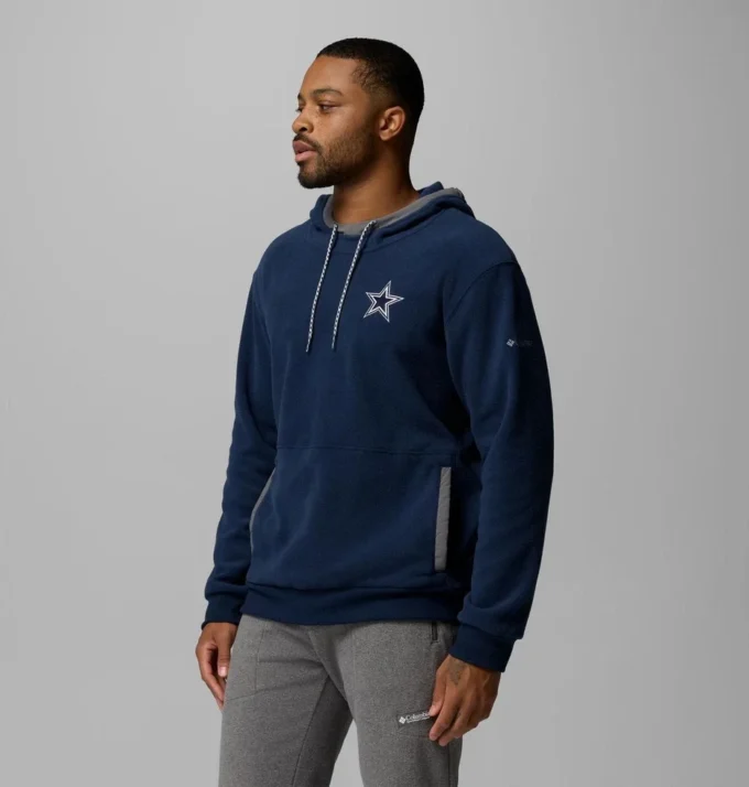 Men Flanker™ Fleece Hoodie – Dallas Cowboys