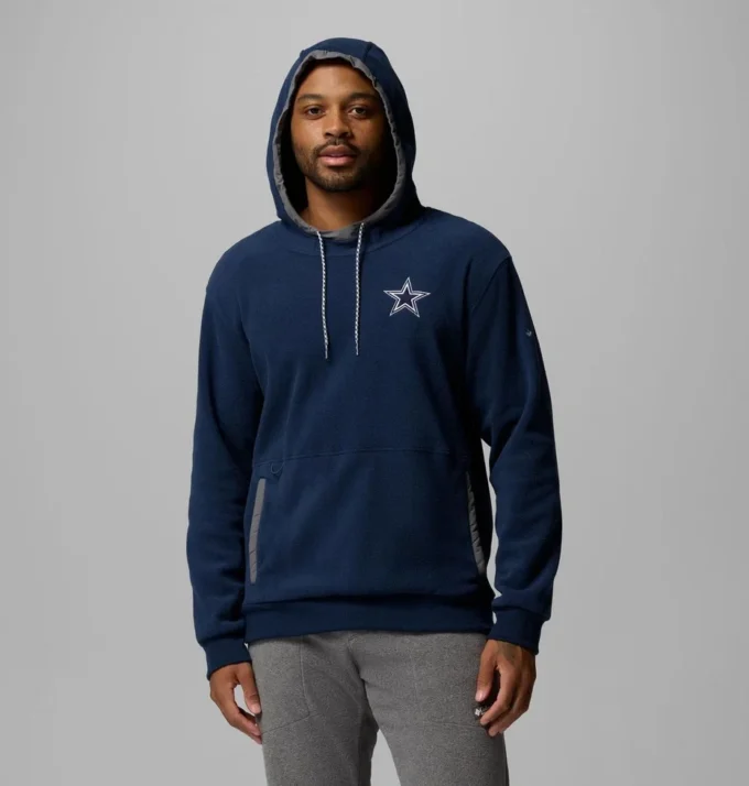 Men Flanker™ Fleece Hoodie – Dallas Cowboys