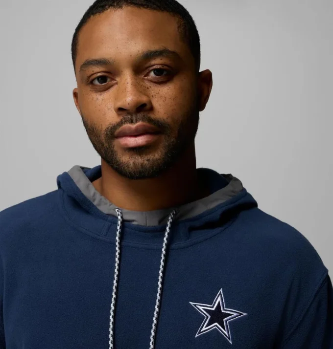 Men Flanker™ Fleece Hoodie – Dallas Cowboys