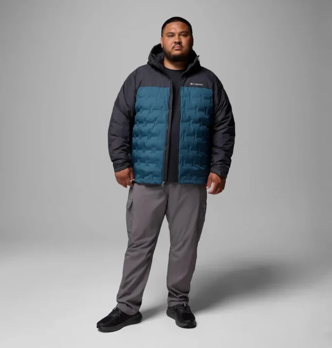 Men Grand Trek™ III Down Hooded Jacket – Big
