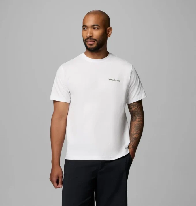 Men Heaven Mt Hood CSC Short Sleeve T-Shirt