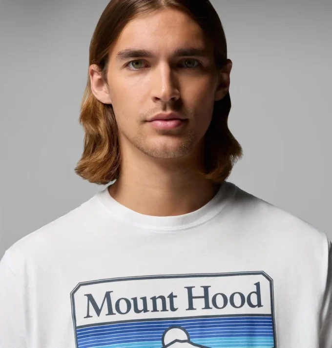 Men High Point Mt Hood CSC Short Sleeve T-Shirt