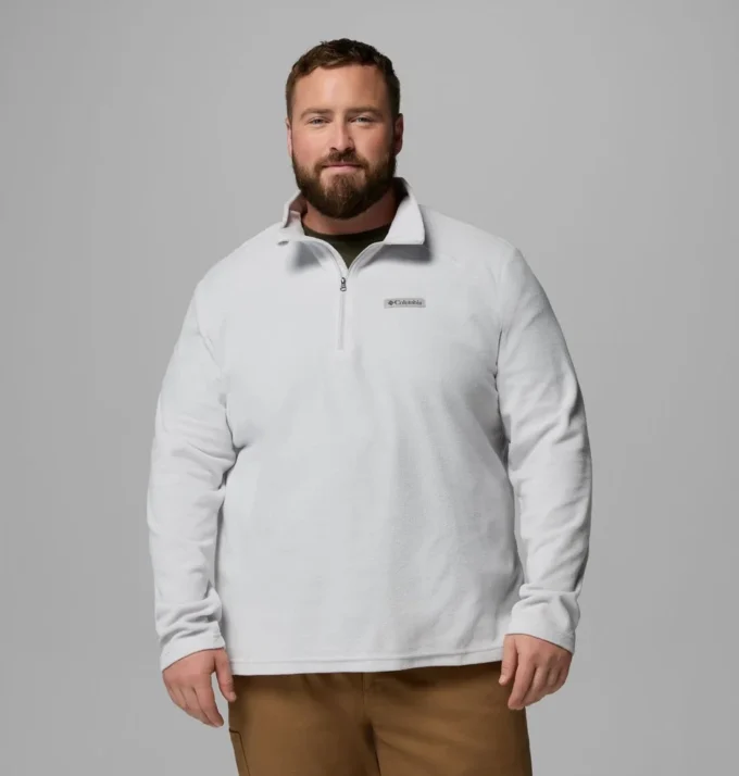 Men Lake Aloha™ Half Zip Fleece Pullover – Big