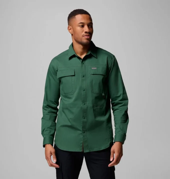 Men Landroamer™ Twill Long Sleeve Shirt
