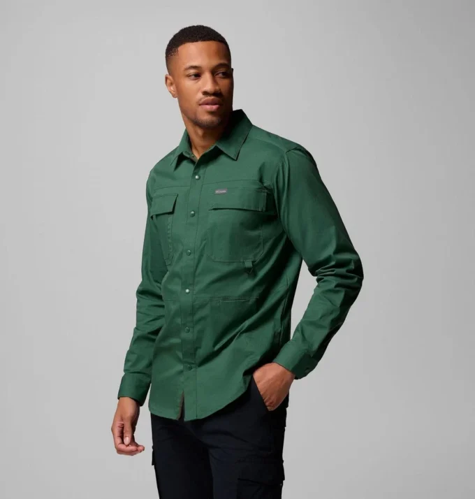 Men Landroamer™ Twill Long Sleeve Shirt