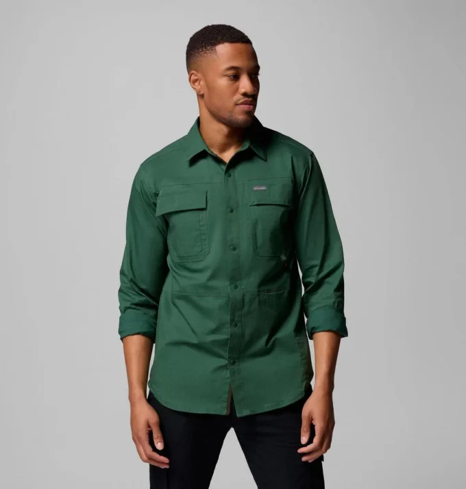 Men Landroamer™ Twill Long Sleeve Shirt