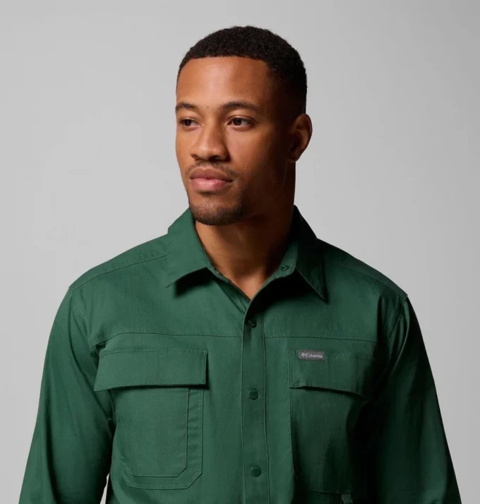 Men Landroamer™ Twill Long Sleeve Shirt