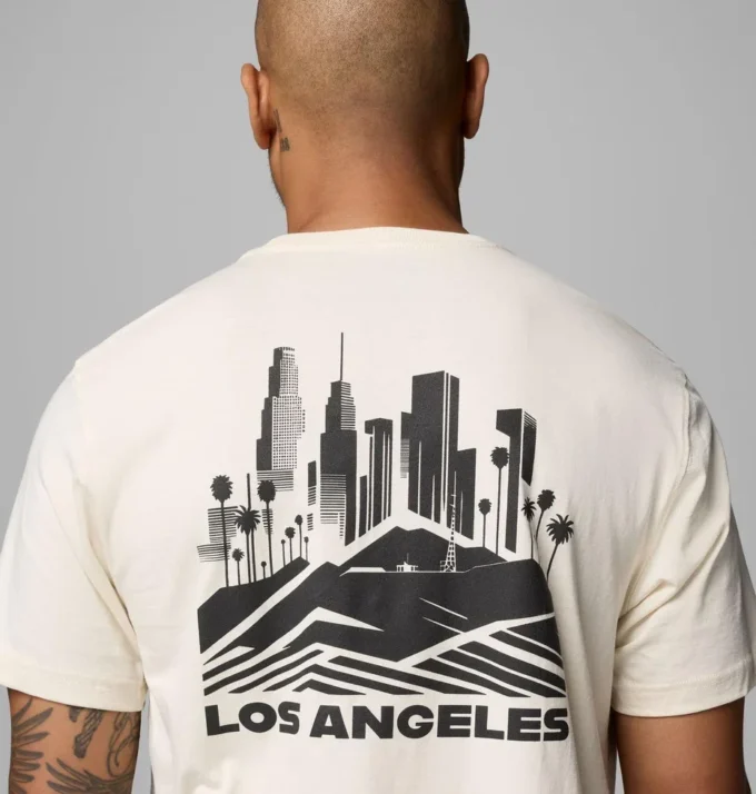 Men Los Angeles CA CSC Short Sleeve T-Shirt