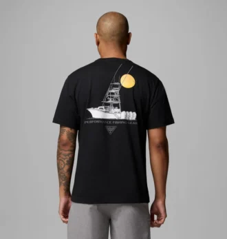 Men Matti Boat PFG Short Sleeve T-Shirt