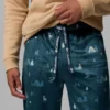 Men Minky Fleece Pajama Pants