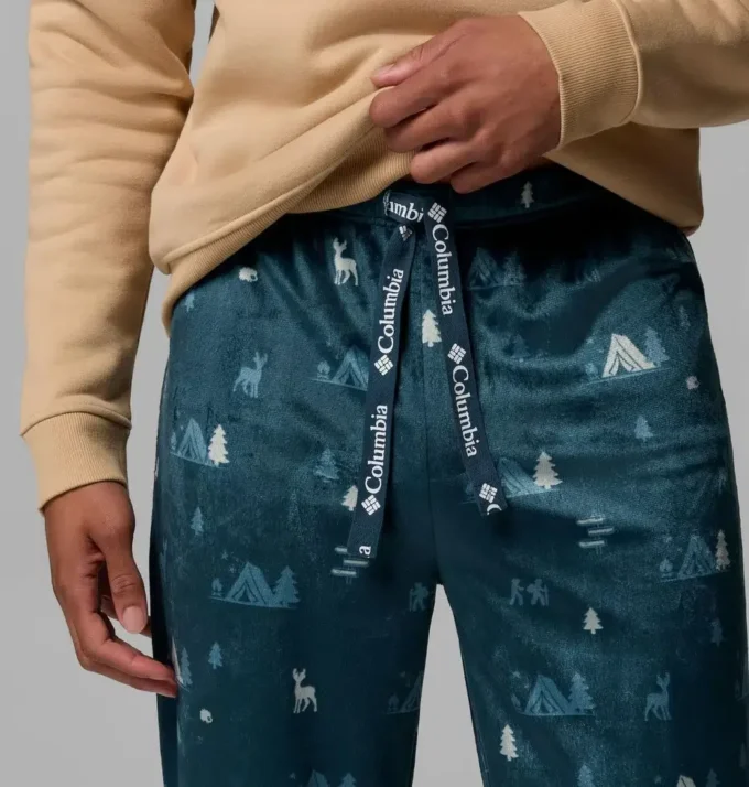 Men Minky Fleece Pajama Pants
