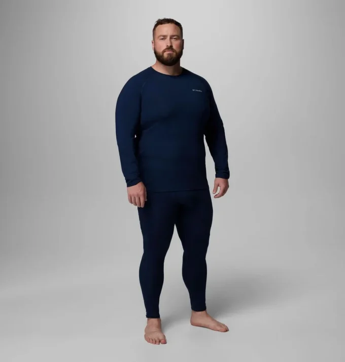 Men Omni-Heat™ Infinity Knit Long Sleeve Crew Shirt – Big