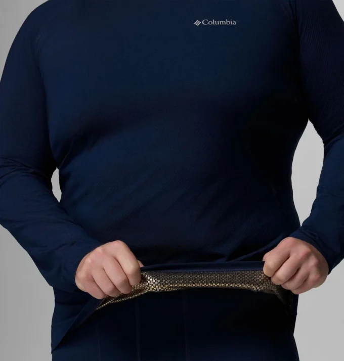 Men Omni-Heat™ Infinity Knit Long Sleeve Crew Shirt – Big