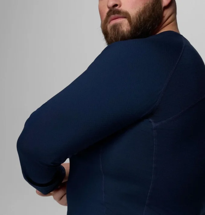 Men Omni-Heat™ Infinity Knit Long Sleeve Crew Shirt – Big