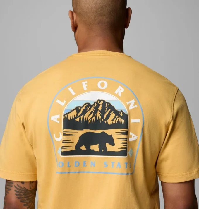 Men Oro CA Bear CSC T-Shirt