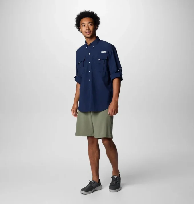 Men PFG Bahama™ II Long Sleeve Shirt – Tall Men PFG Bahama™ II Long Sleeve Shirt – Tall