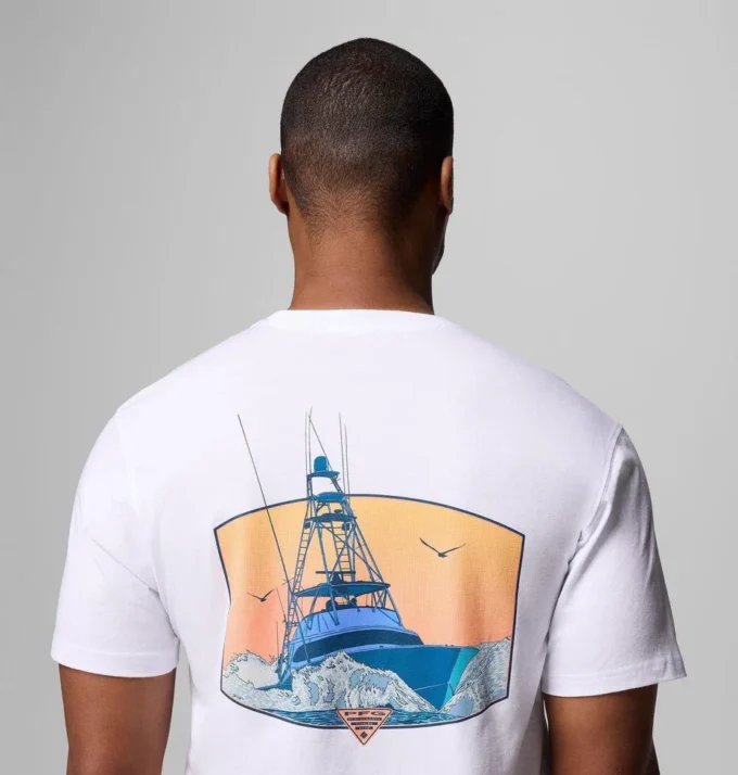 Men PFG Ballad Graphic T-Shirt